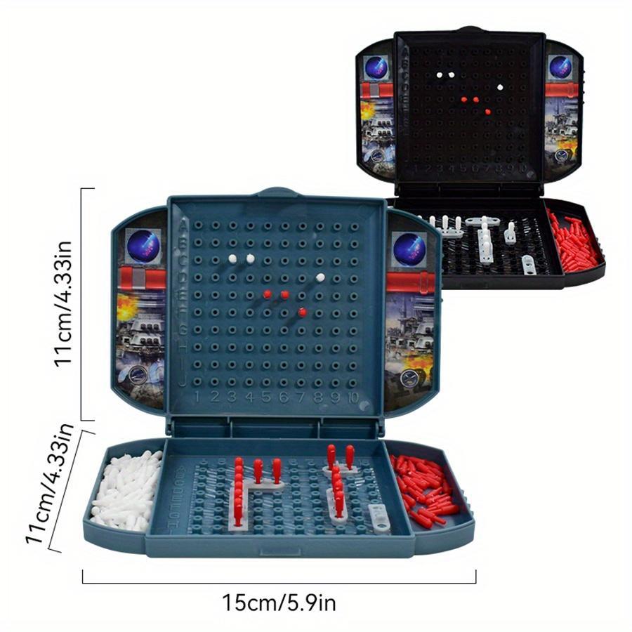 Two-Player Table Game Kid Interesting Black Warship Sea Ship Board Game Boys Toys, Educational Toy