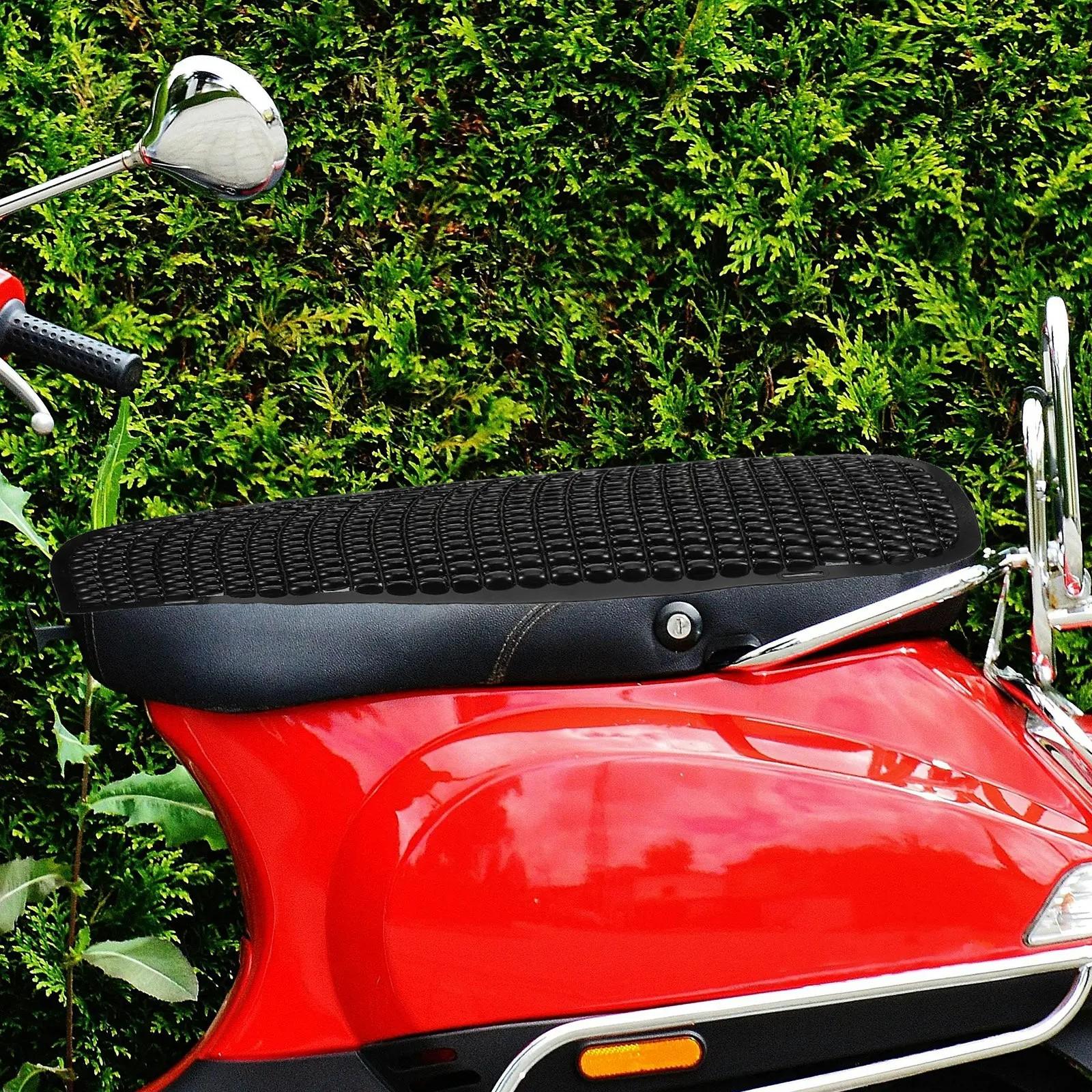 Universal Gel Cushion for Motorcycles, E-Bikes & Scooters, One Pad Fits All Bikes, Quick Install, Instant Comfort