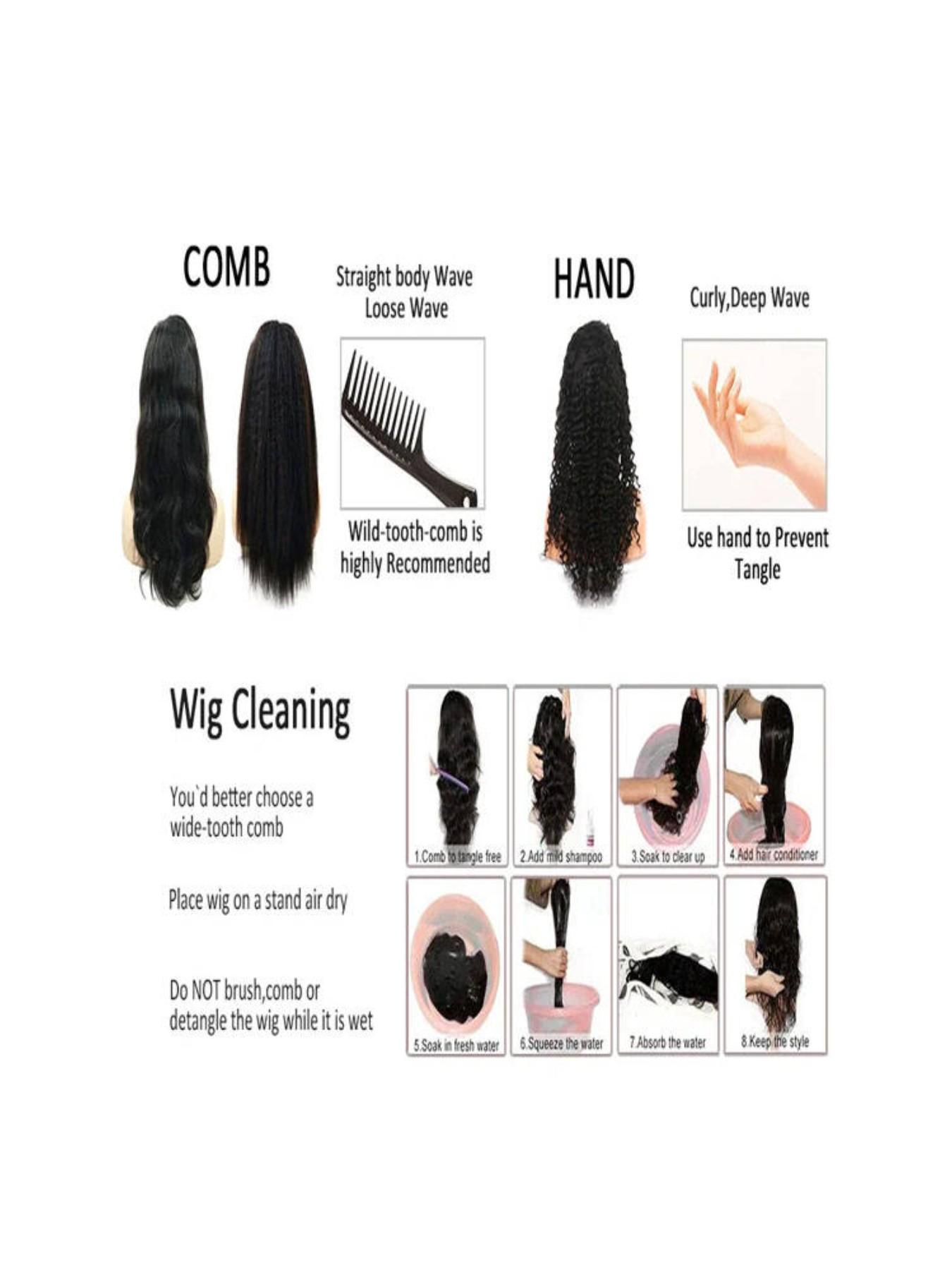 Soft Long 26-Inch 180 Density Natural Black Kinky Curly Lace Front Wig, Glueless Pre-Plucked Synthetic Heat Resistant Daily Wear Hairpiece Kinky Curly Wigs Lace Frontal Wigs