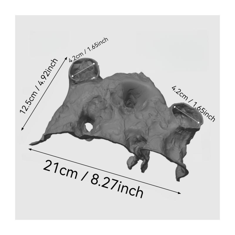 Large/medium/small Reptile Hideaway Cave Aquarium Decor, Natural Tunnel Fish Shelter, Shrimp House, Fish Tank Ornament, Water Palace