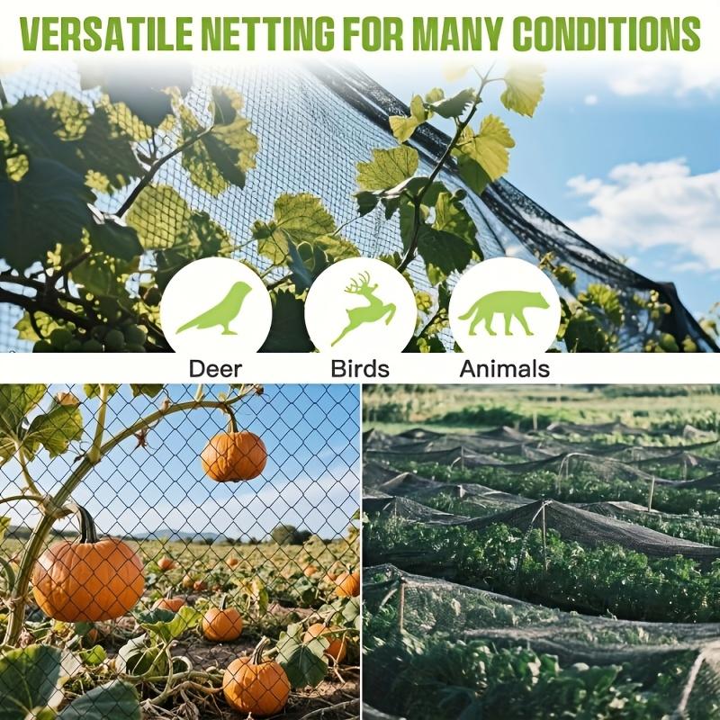 Multi-Scene Protection, Affordable Choice, Pond Barrier Net, Large Coverage, Garden Fence, Chicken Coop, Farm Isolation, Reusable, Durable