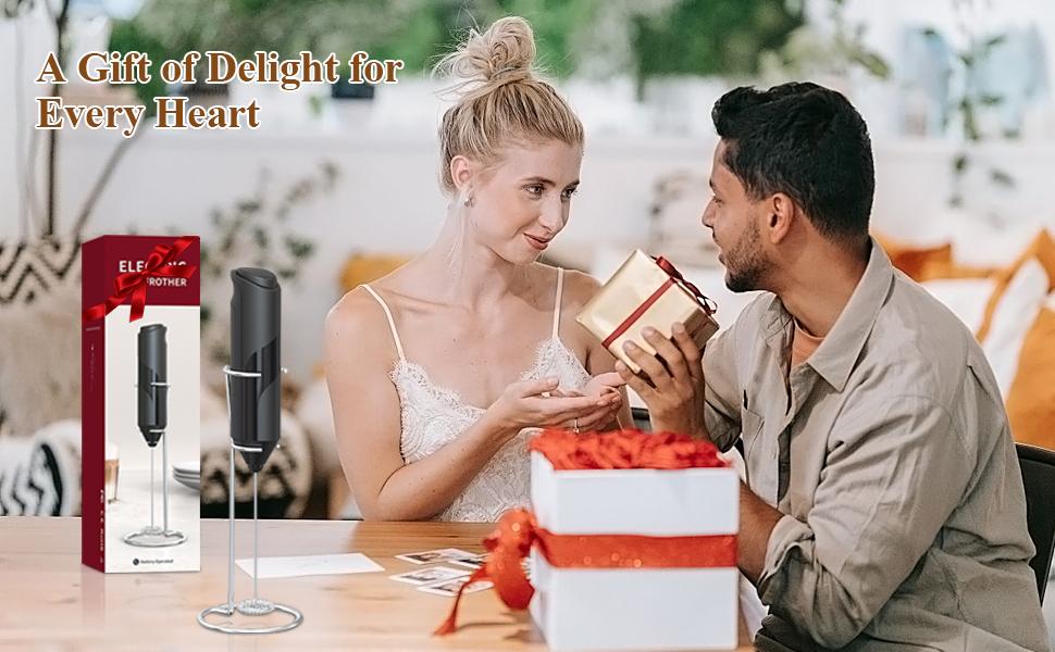 Handheld battery-powered milk frother, ultra-fast electric blender and froth machine for coffee, latte, hot milk tea, etc. Usb Rechargeable Mixer Mixer Kit Stick Steel