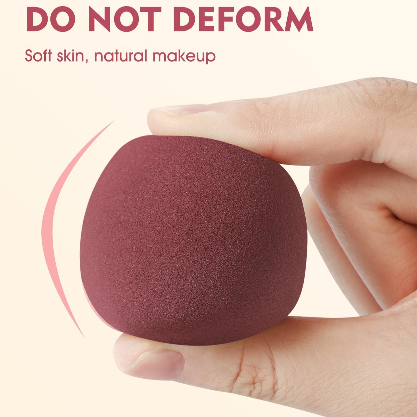 6pcs Non-Absorbent Makeup Tool Set, Soft Mixed Makeup Sponges, Makeup Sponges For Foundation, Face Sponges for Makeup, Dry Wet Use, Perfect Base Makeup, Ideal for Flawless Application, Beauty Sponges, Beauty Blenders, Blender Sponge
