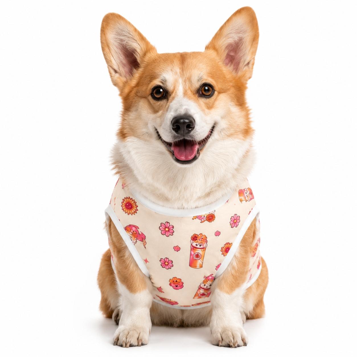 Halloween dog clothes, cool touch pet T-shirt, lightweight breathable puppy vest, festive apparel with a cooling sensation, soft, washable and durable pet outfit for medium and large dogs.