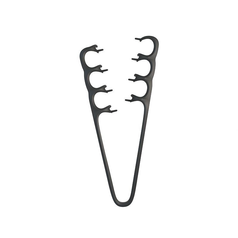 High Elastic Abs Korean Texture Hair Comb, Unisex Styling Brush, Covers Hair Parting, Bangs, Beauty Hair Comb, Trendy Design