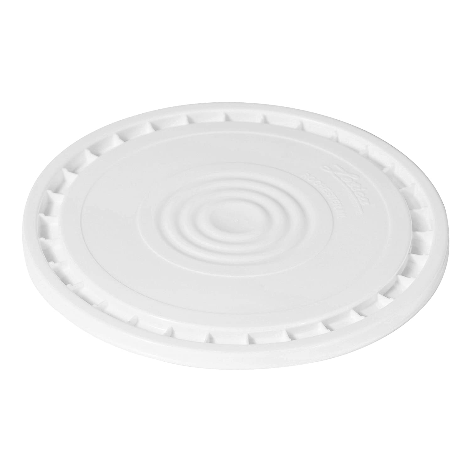 Easy Peel 3.5, 5, 6, and 7 Gallon Bucket Lid |  Grade | Gray (1 Pack)