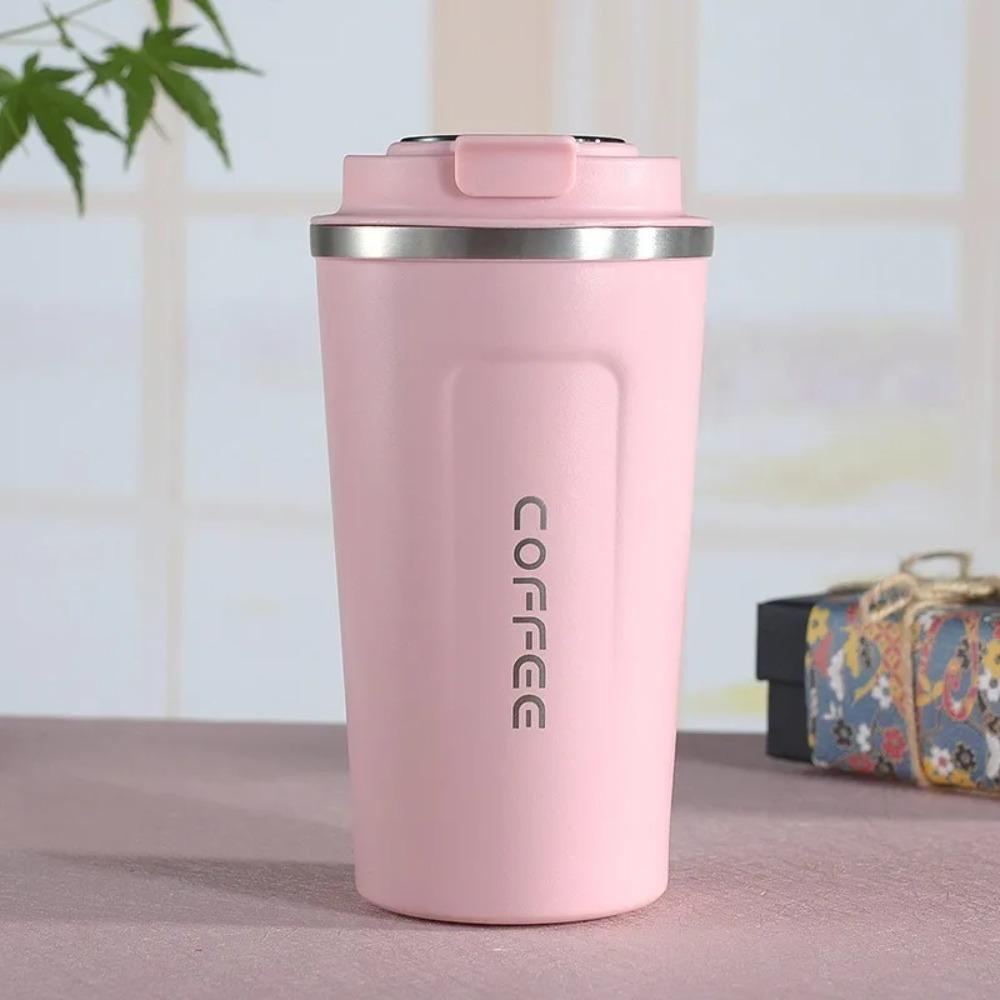 510ML Thermos Coffee Mug, Stainless Steel Coffee Cup, Temperature Display, Vacuum Flask, Thermal Tumbler, Insulated Water Bottle, Insulated Travel Drinkware