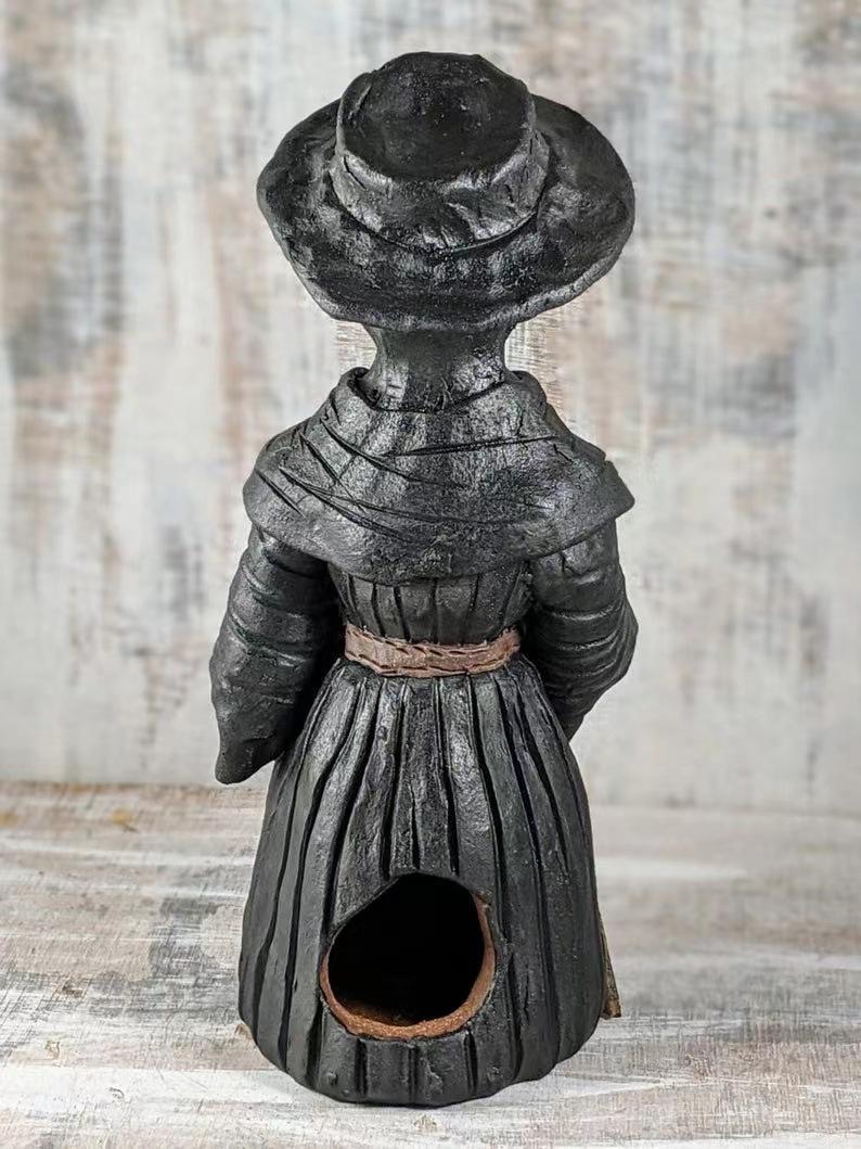 Halloween Mr. Crow Incense Burner Container Decorative Figurine Home Creative Incense Toxic Gas Crow Figurine