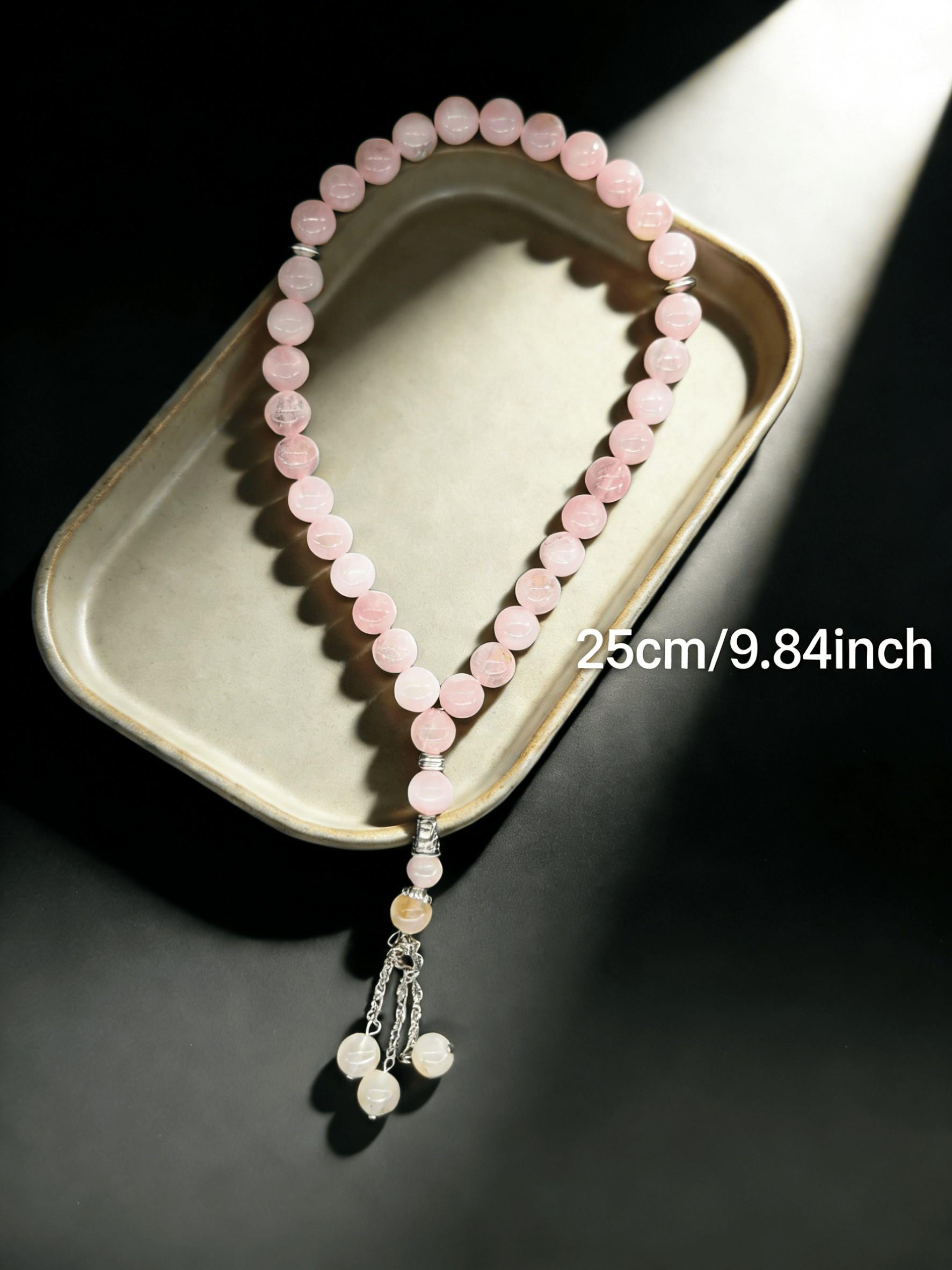 1pcs Crystal Bead Bracelet, Calming Prayer Buddha Beads, Attracts Love and Enhances Relationships, All Seasons Jewelry