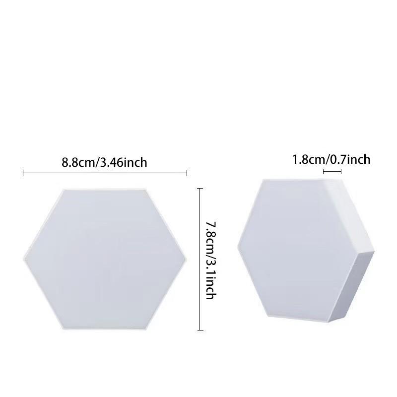 Hexagonal Wall Light Panel, Smart APP RGB Hexagon LED Modular Strip Remote Control, Music Sync Function for Gaming Room, Living Room, Bedroom