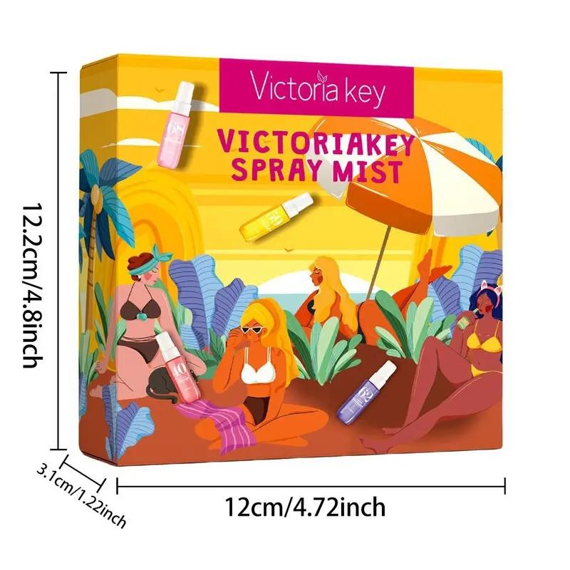 40ML Floral & Fruity Perfume Set, Fragrance Gift Set, 4 Counts Long Lasting Floral Oriental Scent for Women, Ideal for Daily Use or Gifting