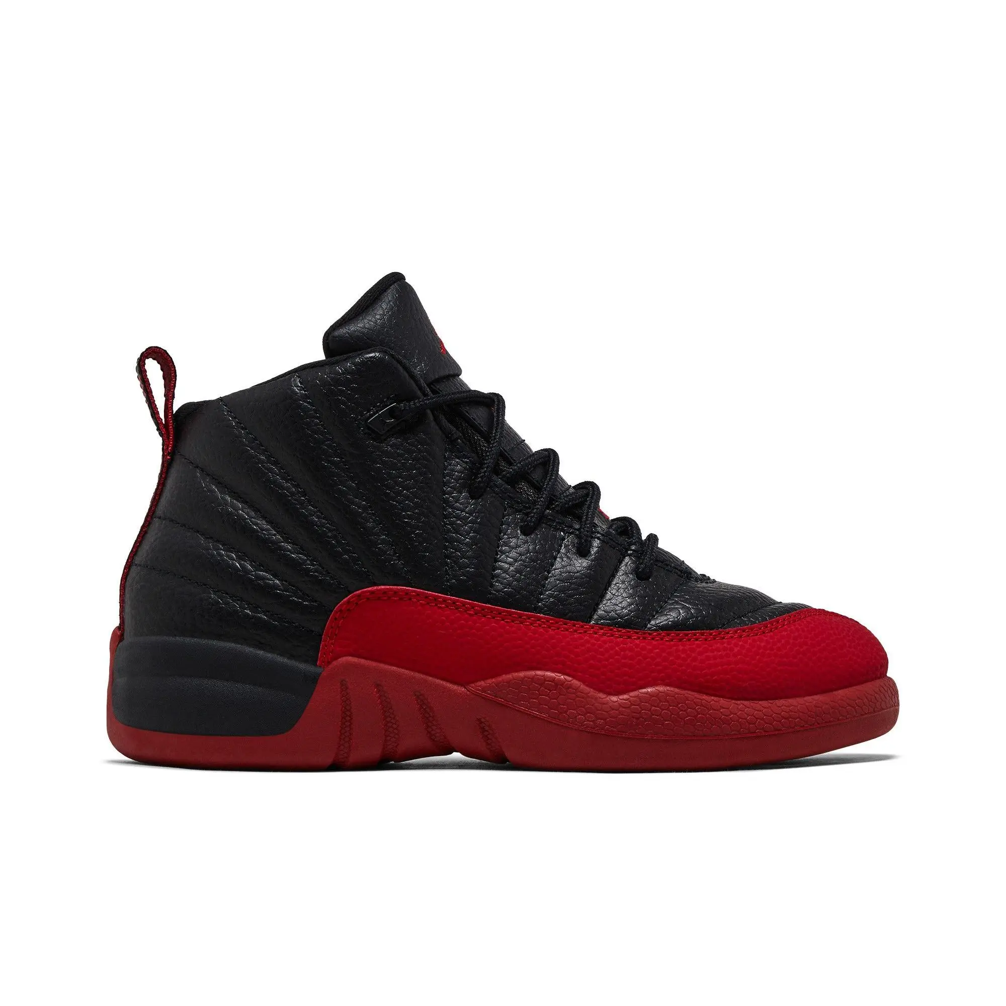 Air Jordan 12 Retro PreSchool 'Flu Game' 2025 (Unisex) Black/Varsity Red  151186 002 25
