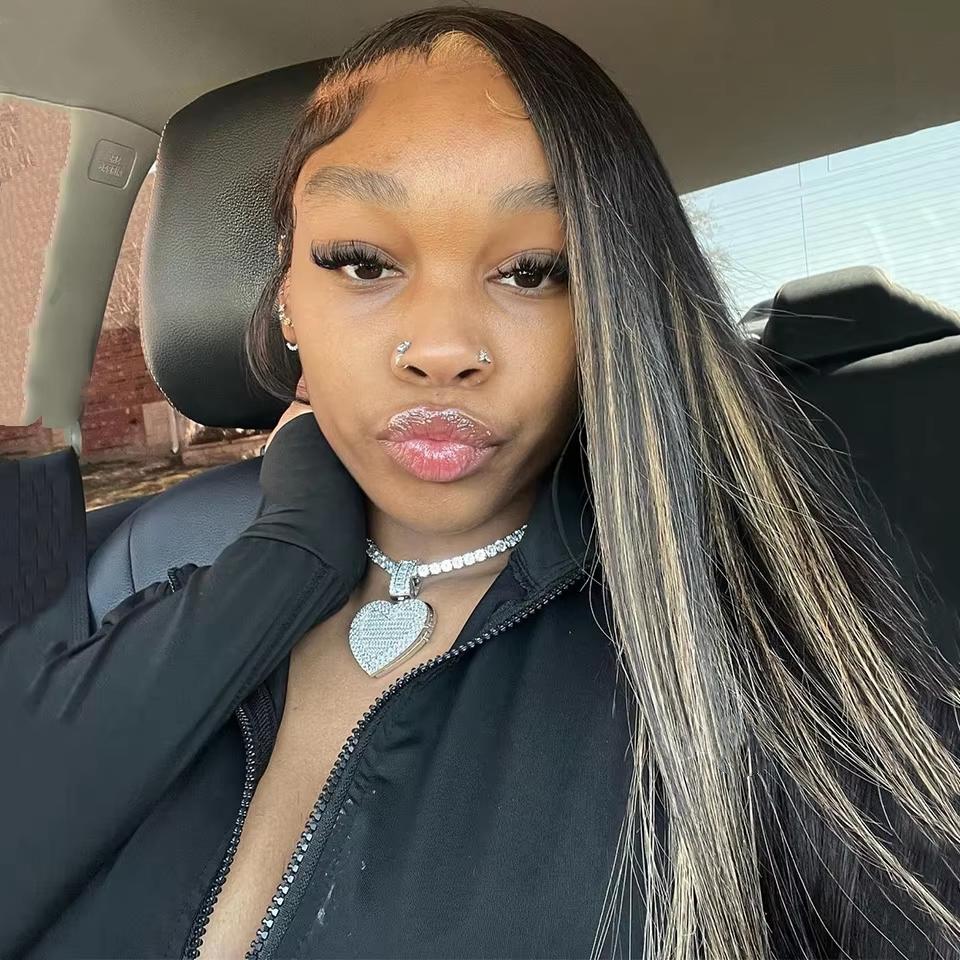 13x4 13x6 Highlight 1B 27 Wig Human Hair Blonde Highlight Straight Lace Front Wigs PrePlucked 180 Density Highlight Blonde Transparent Lace Frontal Human Hair Wigs SpringStatements