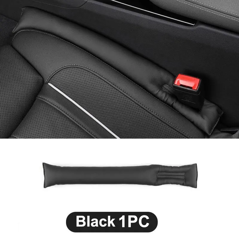 1pcs PU Leather Car Seat Gap Filler Strip, Soft Leak-Proof Filler Padding, Car Interior Accessories, Durable & Easy to Install