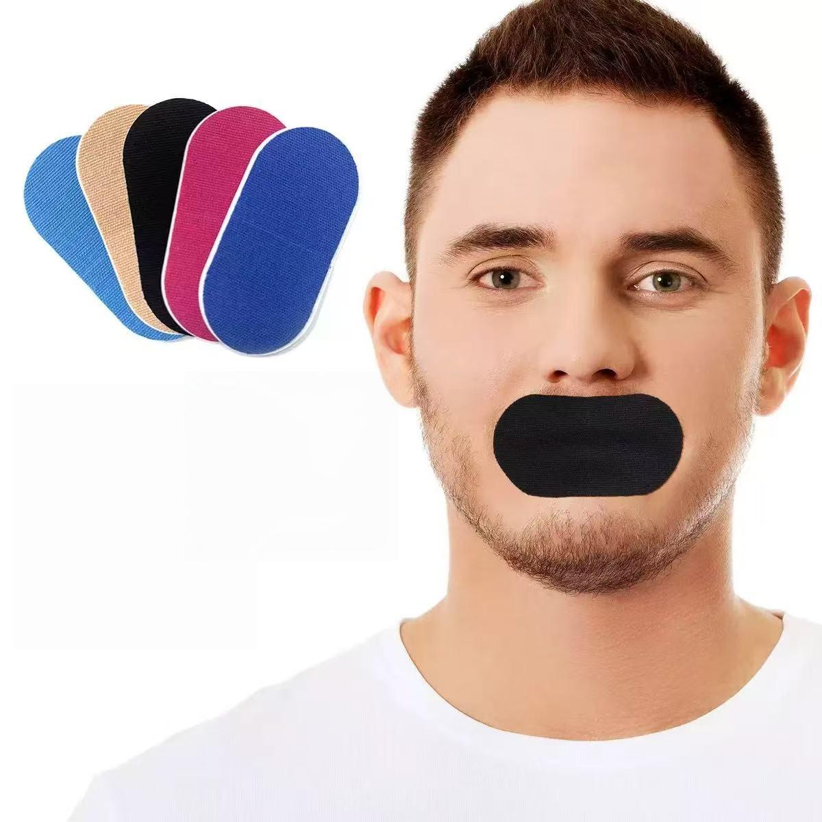40 Pack Ultra Breathable Mouth Tape for Sports, Comfortable Lip-Fit Sleep Strips, Strong Hold & Gentle Adhesive, Better Night Breathing