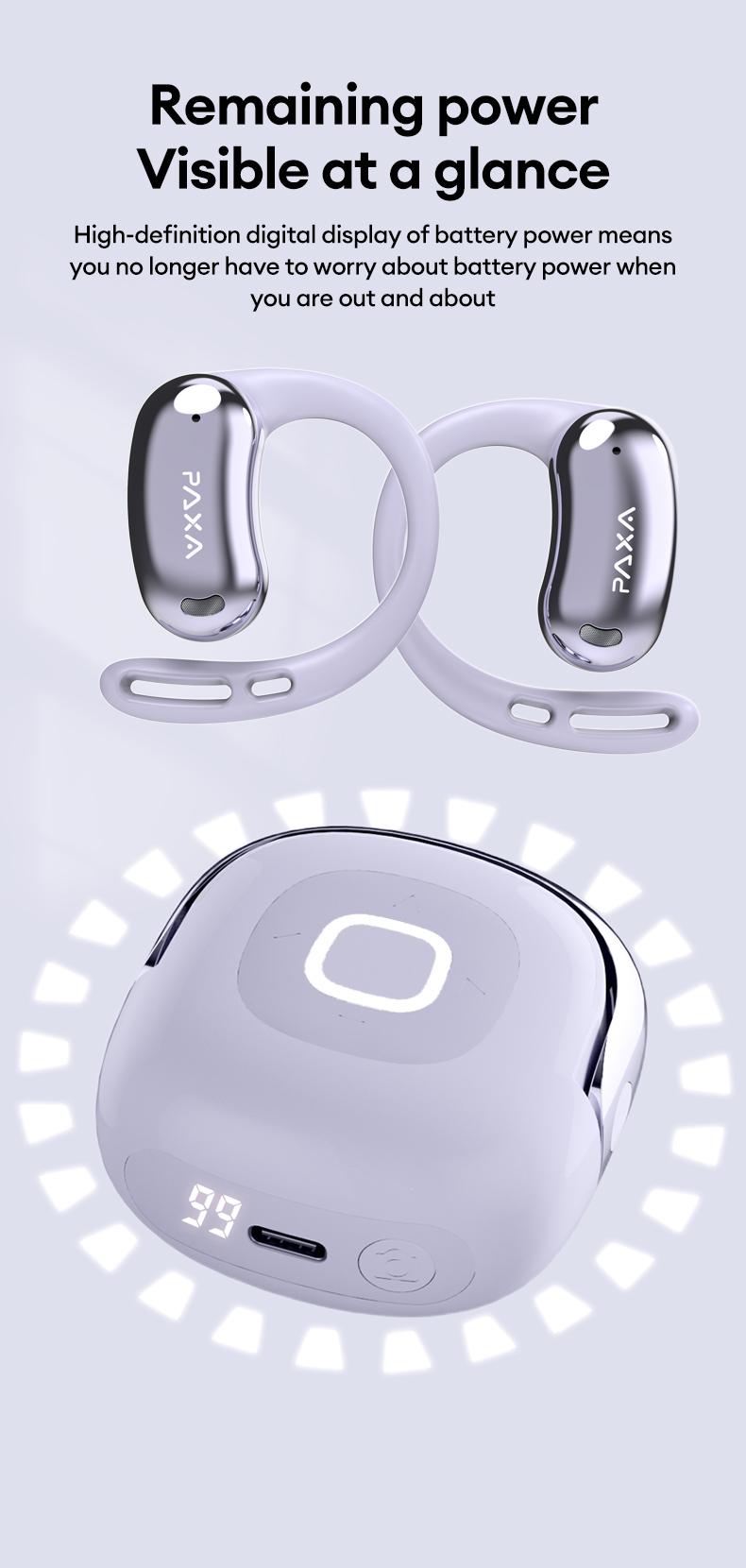 T7 TWS Bluetooth Remote Control Earbuds for Short Videos Viewing & Camera Remote HIFI Stereo Audio Headphones Compatible with Various System Electronic Headset