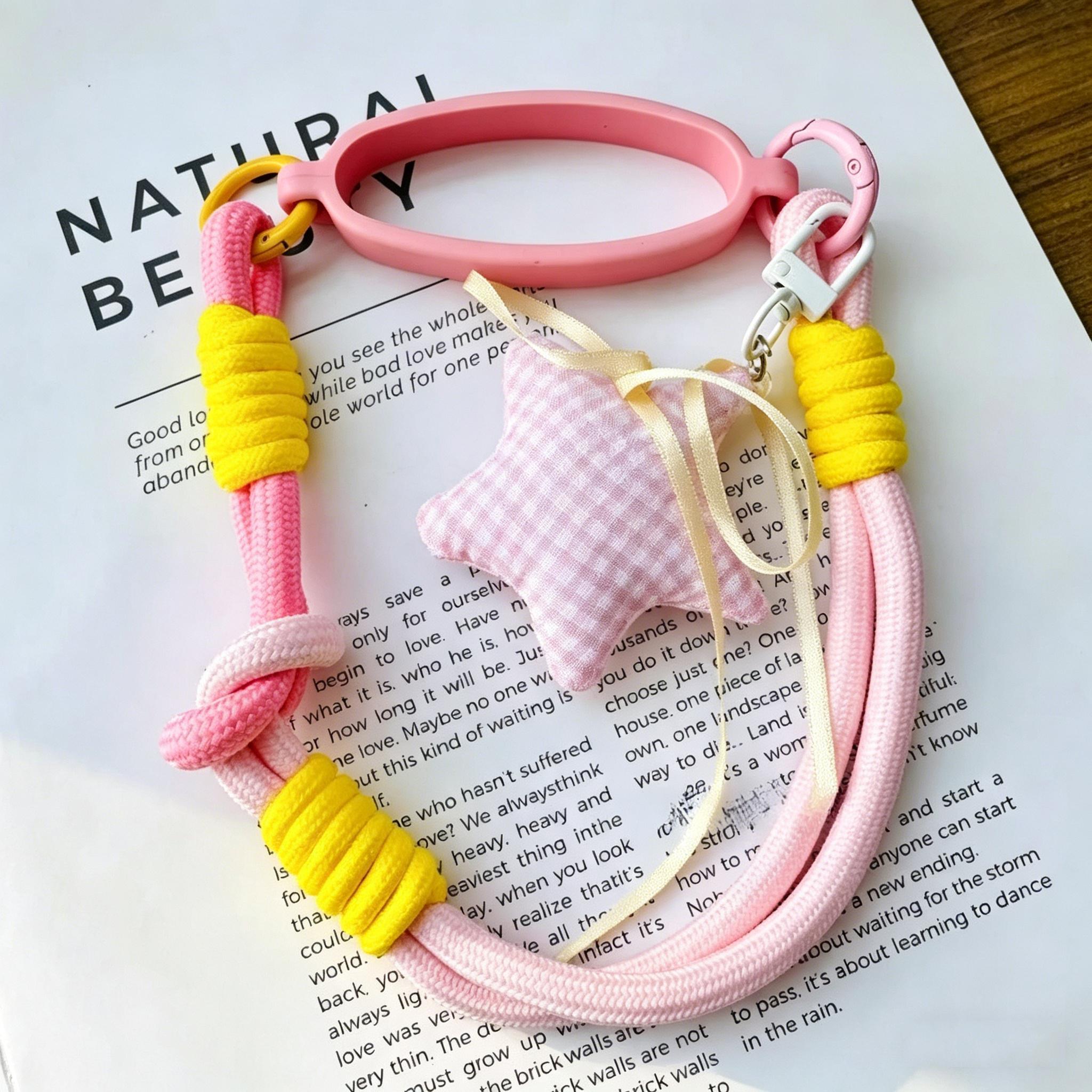 Cute for Girls Universal Tumbler Crossbody Strap, Portable Cup Sling Fits 6-10cm (2.4"-4") Cup Mouth, For Stanley 20/30/40oz Insulated Tumblers, For Owala Water Bottle Carrier for Travel Hiking Camping Daily Commute Must-Have Accessory