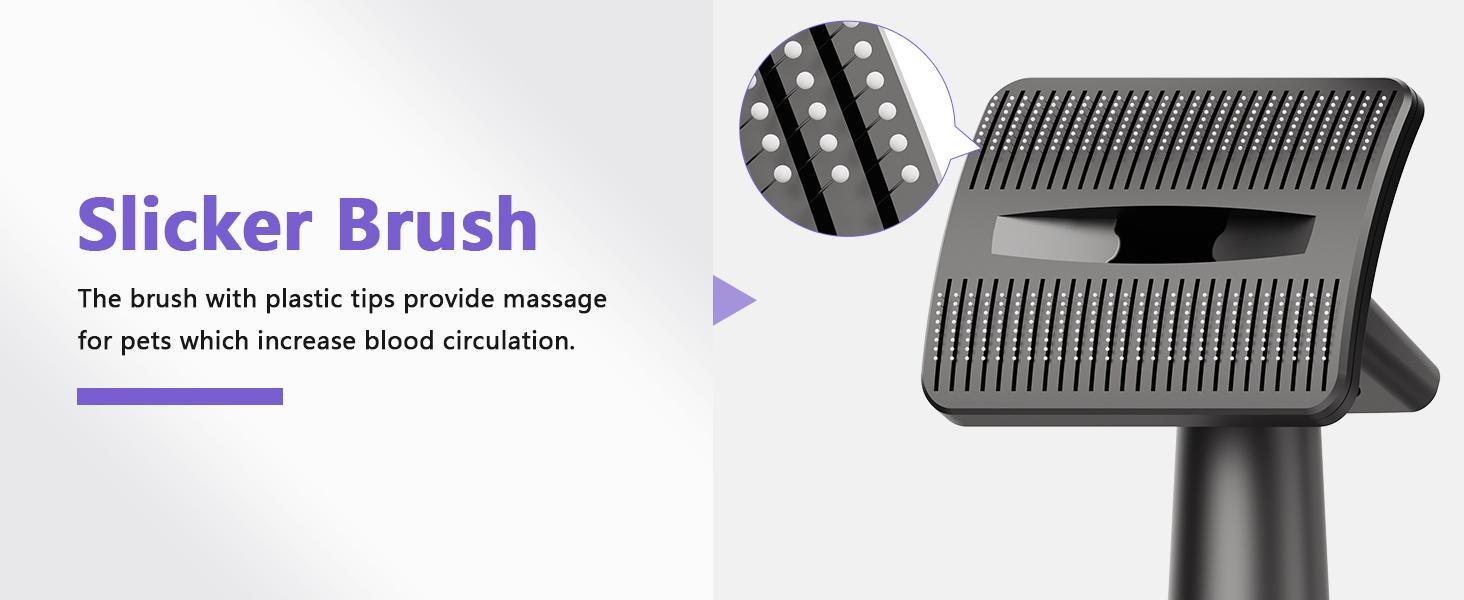 Dog Grooming Kit with Pet Grooming Vacuum, Pet Hair Dryer, Dog Clipper, Cat Nail Grinder Paw Trimmer, 15 Kpa Dog Bathing Kit for Long/Short Hair Pets