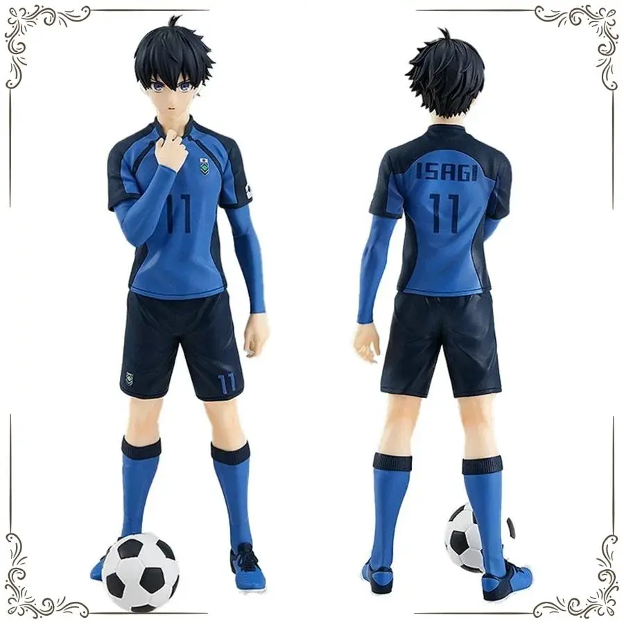 17cm Blue Lock Anime Forward Isagi Yoichi Action Figure, Japanese Football Boy PVC Figurine for Adult Collection, Toys & Hobbies Specialty DIY Supplies, Action Figures