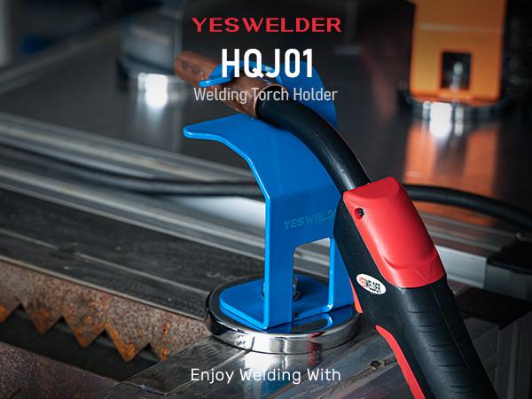 YESWELDER Magnetic Welding Gun Holder (3 Variations) – Separate Stands for MIG, TIG, or Plasma Torch with Strong Magnet Base & Stable Metal Support