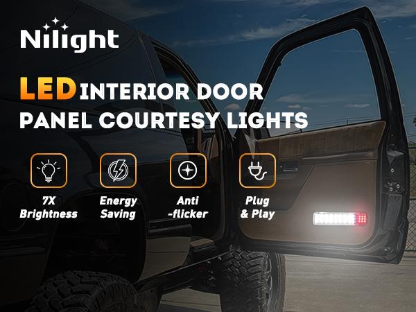 Nilight 2PCS LED Interior Door Panel Lights White Red Courtesy Warning Lights for Chevy GMC Silverado Sierra 1500 2500 3500 HD Suburban Cadillac Escalade Hummer H2 dealsforyoudays projector Nilight 2PCS LED Interior Door Panel Lights White Red Courtesy Warning Lights for Chevy GMC Silverado Sierra 1500 2500 3500 HD Suburban Cadillac Escalade Hummer H2 dealsforyoudays projector