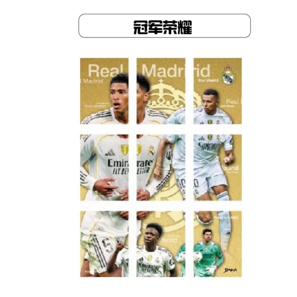 DAKA Top Audience Real Madrid Barcelona Football Trading Cards Sealed Box Limited Parallel Numbered Autograph Cards Collect