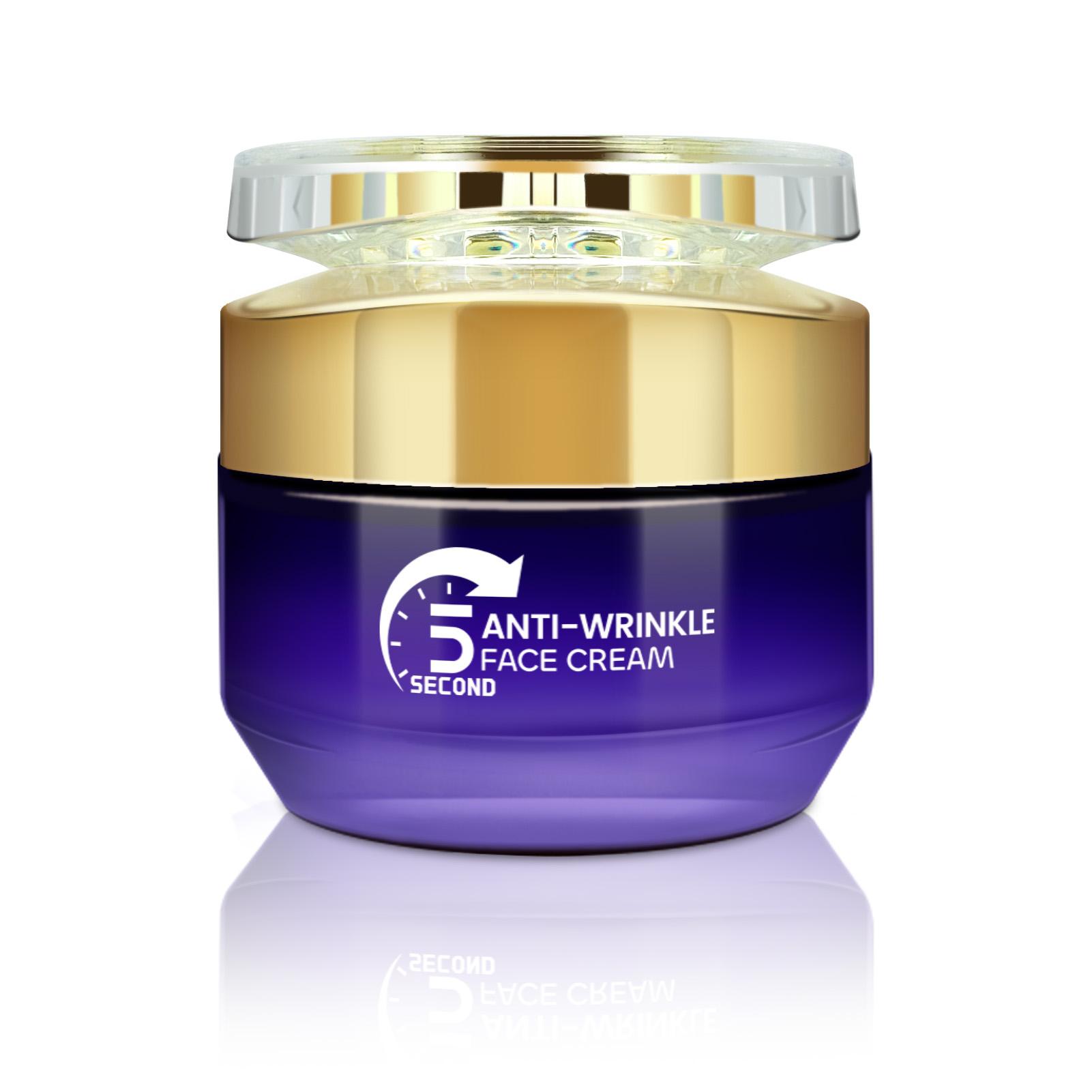 Anti-Wrinkle Face Cream, Tightening Moisturizing, Rich in Tea, Vitamin E, Shea Butter, Gentle Repair, Daily Facial Care 50g