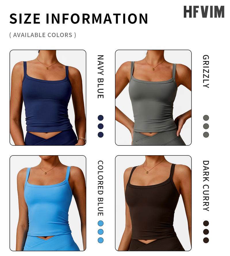 2025 Summer Women's Yoga Tank Top - Racerback Sleeveless Workout Shirt with Built-in Bra | 4-Way Stretch, Quick Dry & Breathable for Hot Yoga, Gym | TikTok Viral Fitness Apparel