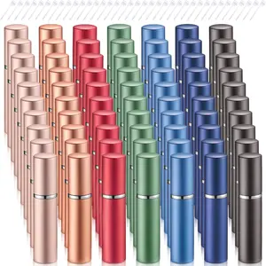 70 Pcs 5 ml Refillable Perfume Atomizers Bulk - Mini Travel Cologne Sprayers with Refill Pump & Transfer Tool for Perfume Makers & Small Studios(Color)