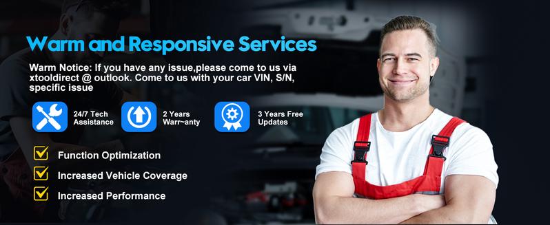 XTOOL D7W Bidirectional Scan Tool, Wireless Ver. of D7/D7S Scanner with 3-Year Updates, ECU Coding, CAN FD&DoIP, 36+ Resets,  Crank Sensor Relearn, All System Car Diagnostic Scanner Bi-Directional Diagnostic