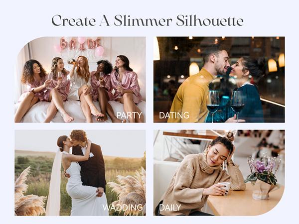 JOSHINE SHAPER Spring and Summer Tummy Control Thong Shapewear For Women High Waisted Panties Slimming Girdle Underwear Womenswear Compression Basic Blk Minimalist