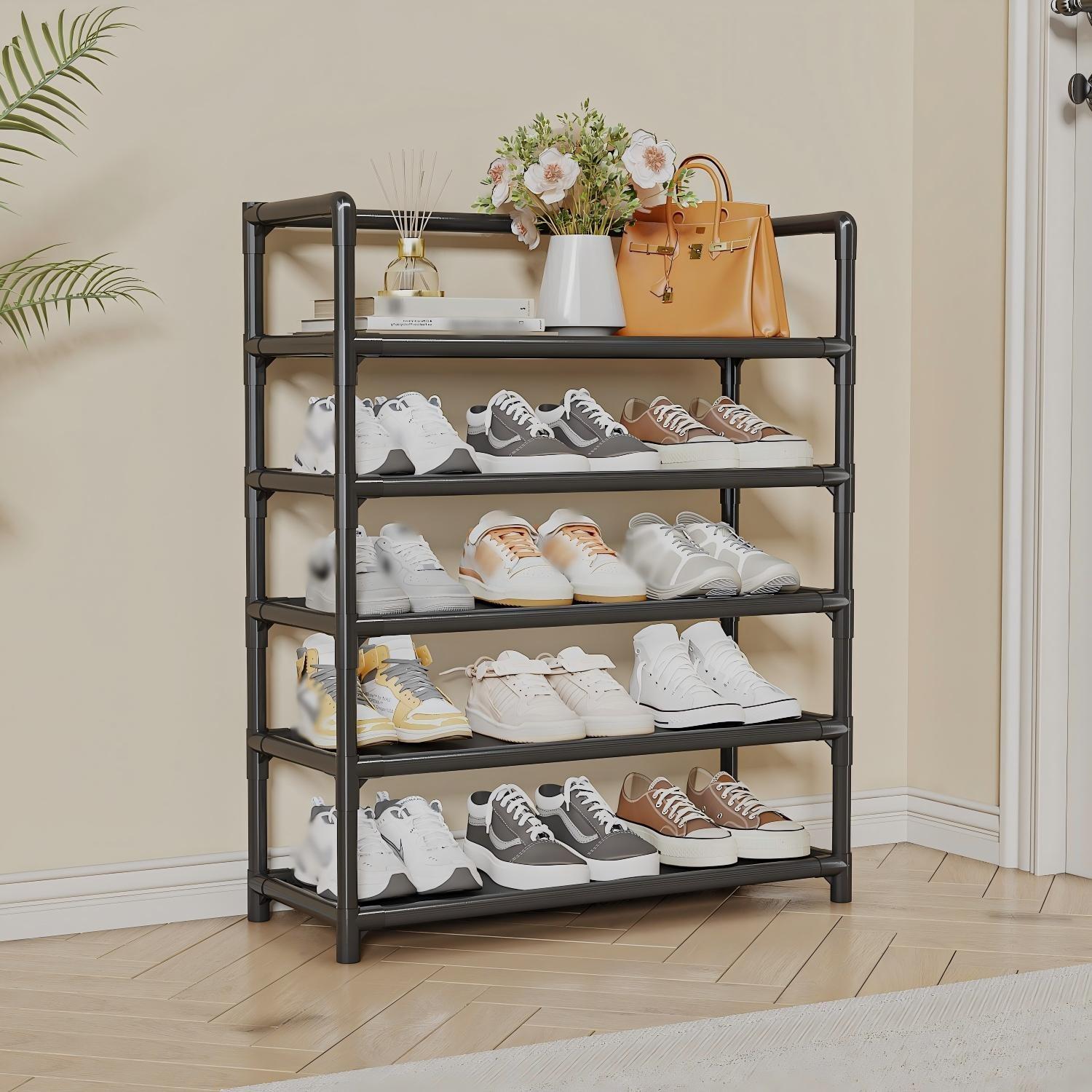 Multi-Layer Storage Rack, Easy Assembly Shoe Organizer, Home Indoor Use, Student Dormitory Display Shelf, Multifunctional Stand