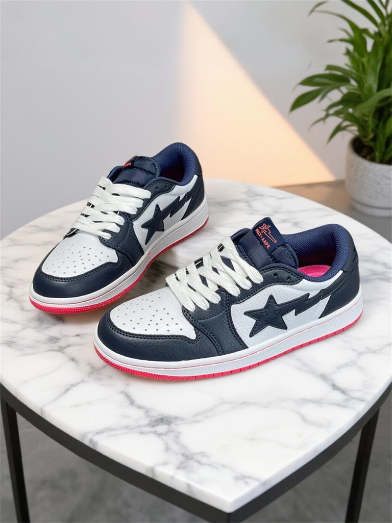 Unisex Flat Sole Skate Shoes, Outdoor Casual Shoes, Non-Slip Durable