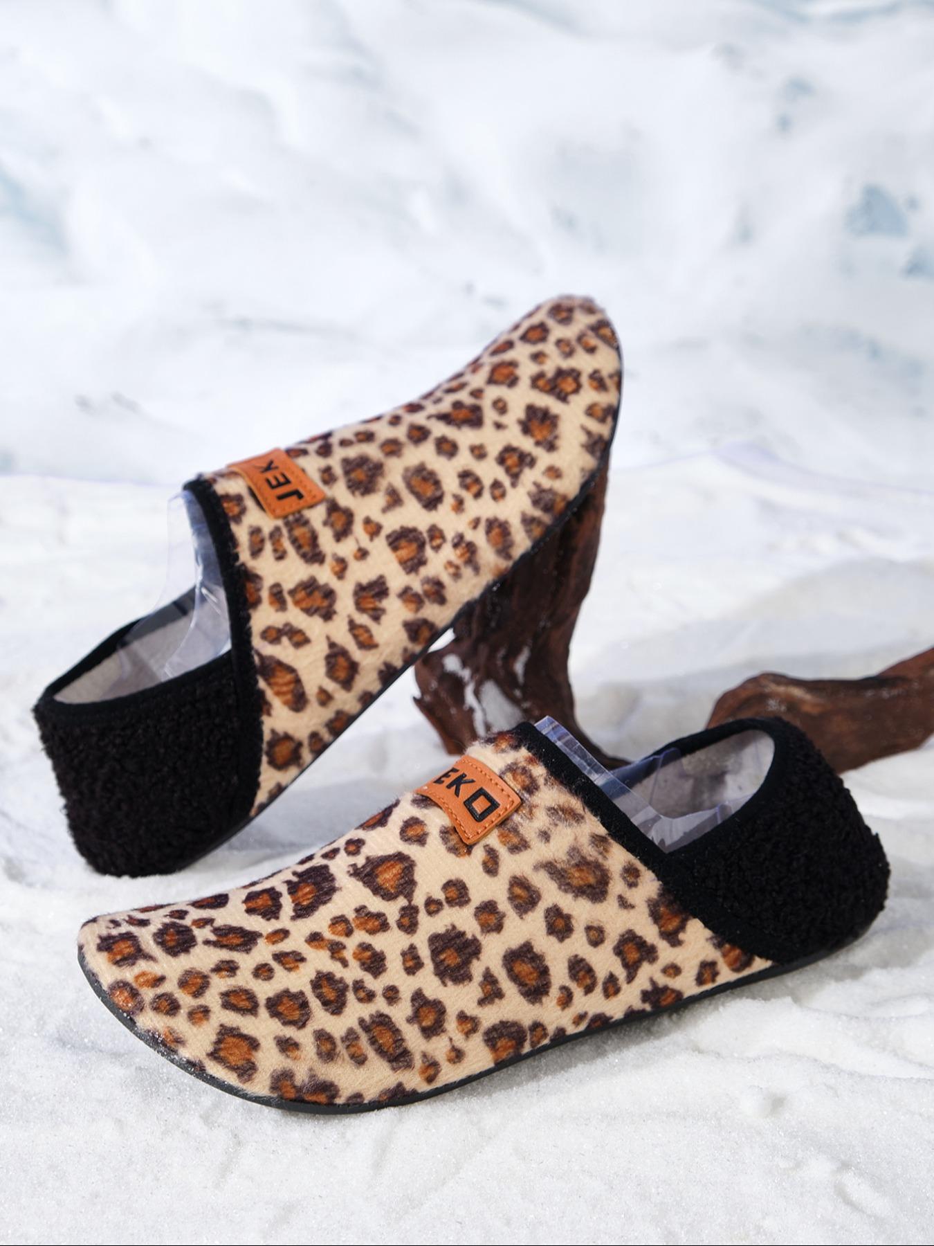 Unisex Indoor Casual Cotton Slippers, House Slippers, Comfortable Barefoot Feel, Soft Rubber Sole, Thickened Silent Shoes, Slip-On Sock Shoes, Home Sock Shoes, Warm Slippers