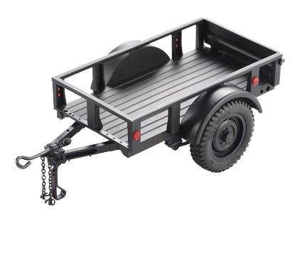 FMS RC Trailer for 1:18/1:12 RC Crawler RC Trucks Parts for FCX18 Land Cruiser 80 & 1:12 Rc Cars for Hauling Behind Car FMS RC Trailer for 1:18/1:12 RC Crawler RC Trucks Parts for FCX18 Land Cruiser 80 & 1:12 Rc Cars for Hauling Behind Car