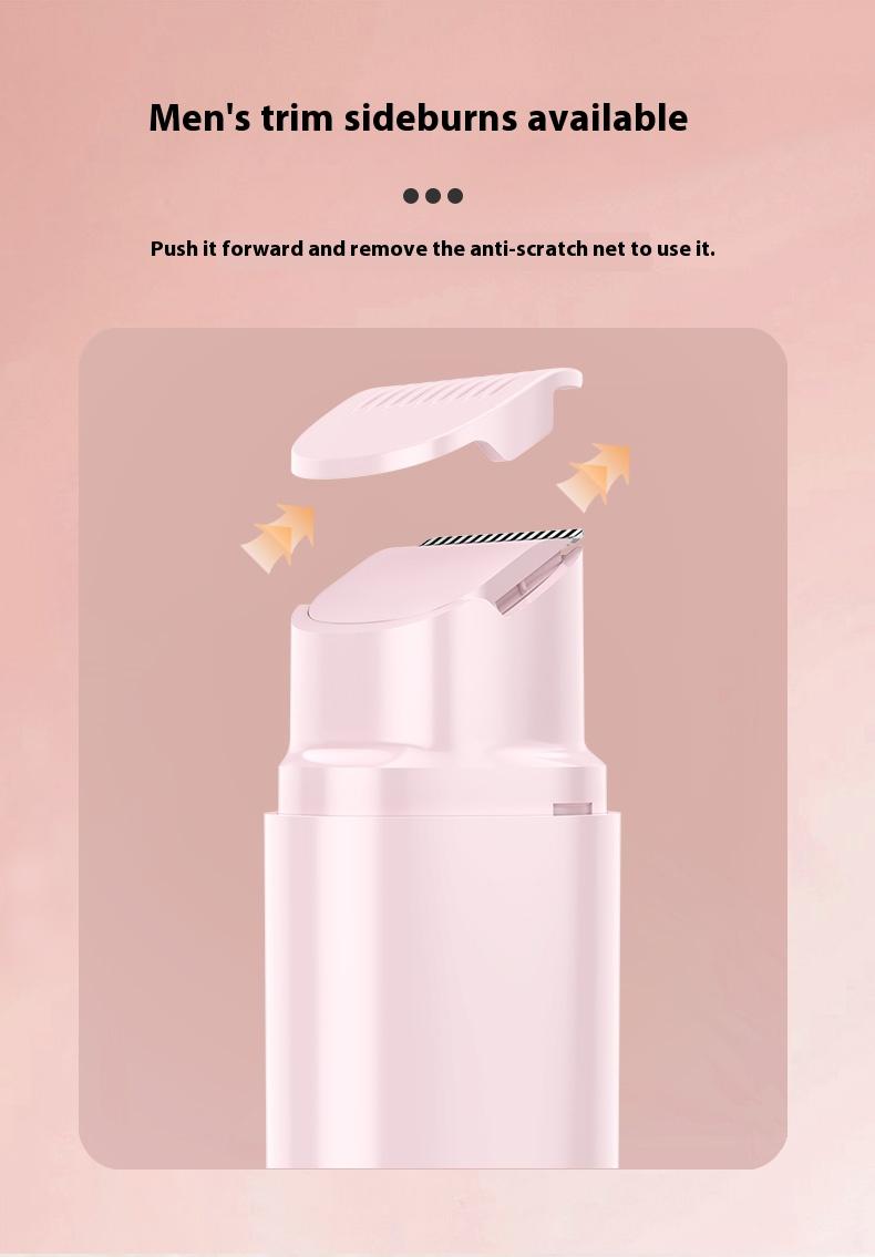 【01】【Rendoo】Private Shaver This rechargeable two-in-one electric shaver with razor function is suitable for both body and facial hair. Its dual-head design allows for painless trimming of pubic hair, face, underarms, and legs.