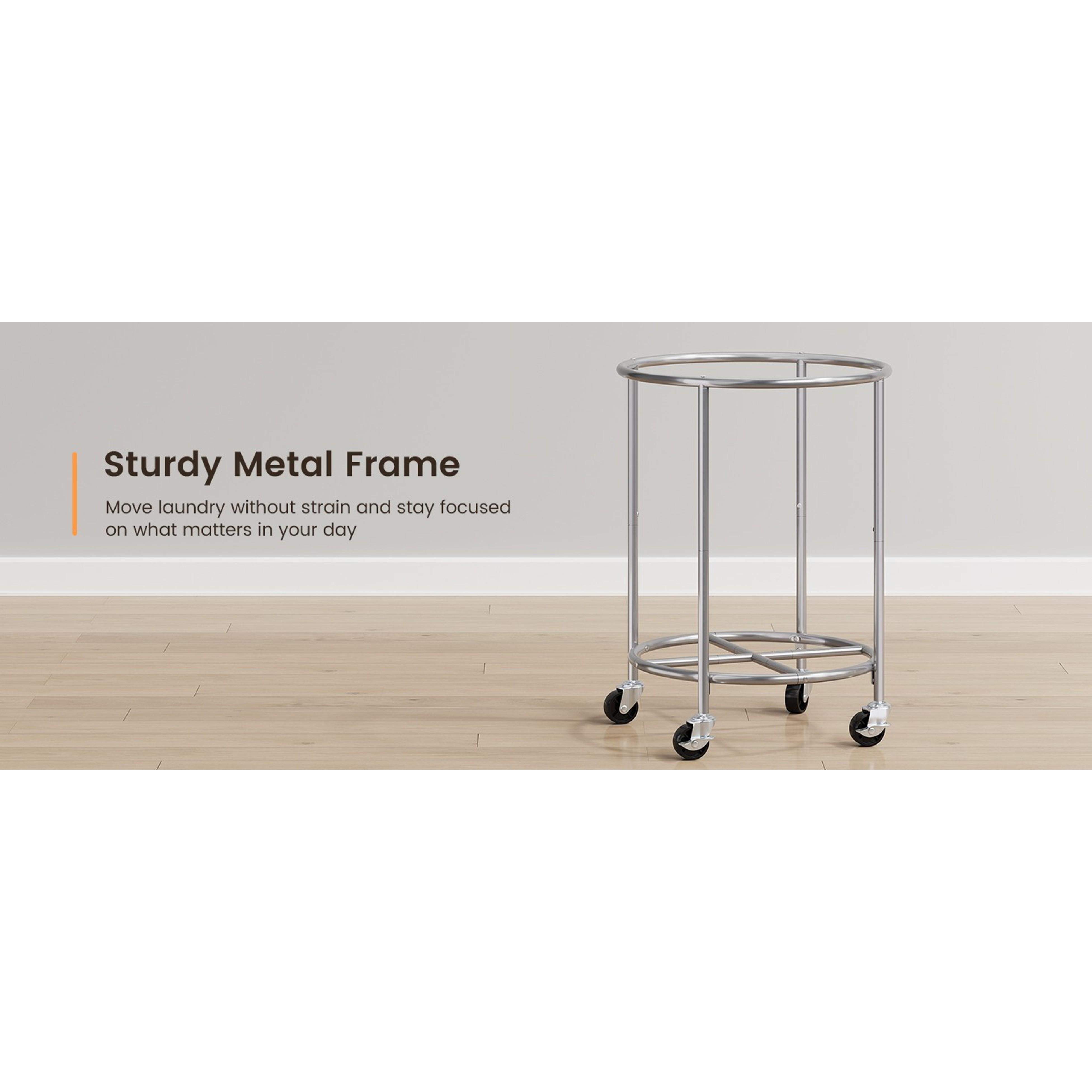 190L Laundry Basket with Wheels, Large Rolling Laundry Hamper with Removable Liner Bag, Round Rolling Laundry Cart, Dirty Clothes Hamper for Hotel, Home, Closet, Dorm, Black 190L Laundry Basket with Wheels, Large Rolling Laundry Hamper with Removable Liner Bag, Round Rolling Laundry Cart, Dirty Clothes Hamper for Hotel, Home, Closet, Dorm, Black