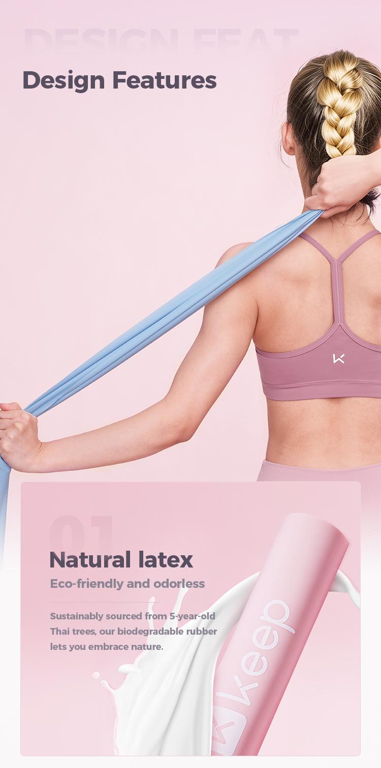 KEEP  Resistance Band, Professional Resistance Bands, Elastic Band, Work Out Bands, Stretch Bands for Working Out Women or Men, Exercise Bands Set for Physical Therapy, Yoga, Pilates