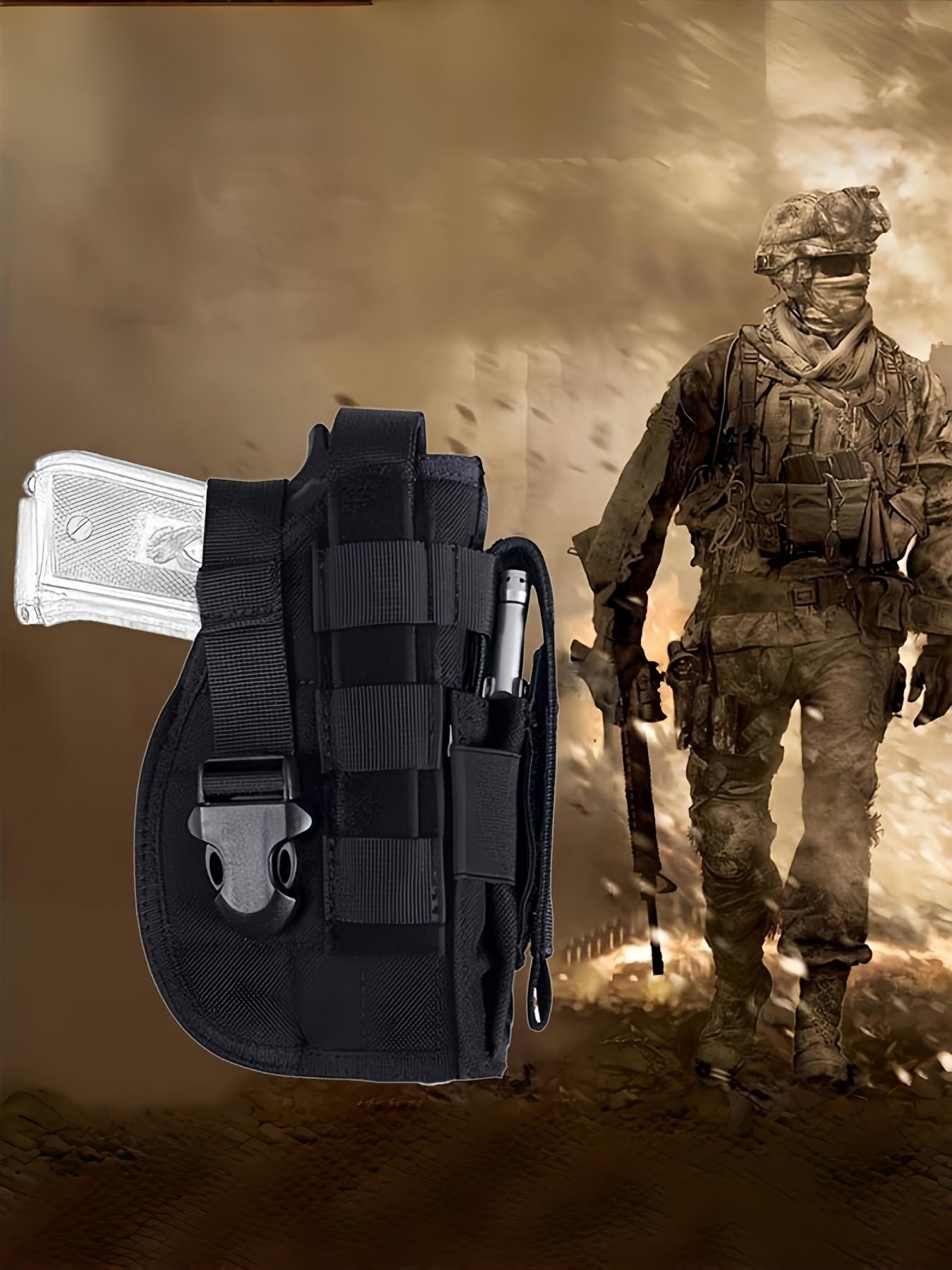 Outdoor Tactical Quick Release Gun Belt, Multi-Functional Waist Pack, Universal Model, Ideal for Hunting and Training