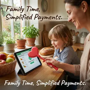 Fastpay Heart Magic Wand, High Efficiency Payment Tool, 1 Second Transaction, Compatible with All Terminals, Daily Commuter Use