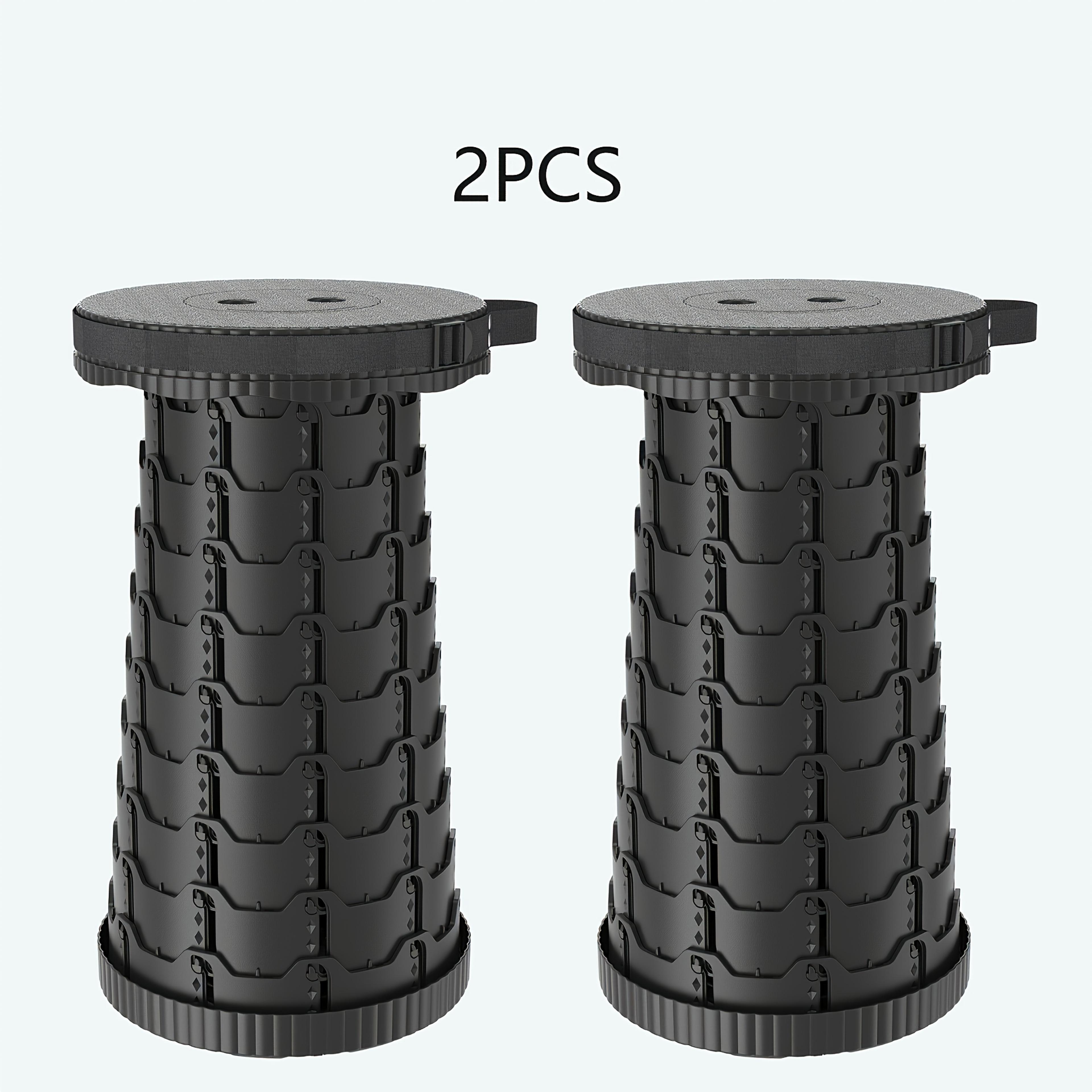 Portable Adjustable Folding Bench for Outdoor Activities, Lightweight Comfortable Seat for Travel Fishing Hiking Camping