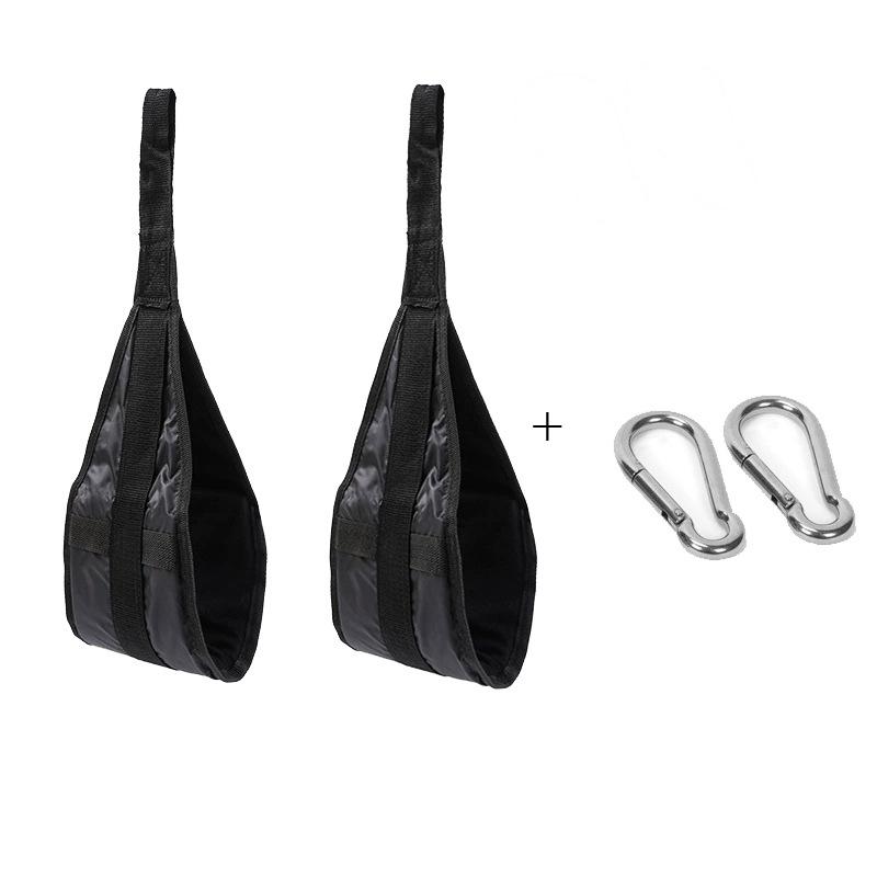 Fitness AB Sling Straps Suspension Rip-Resistant Heavy Duty Pair for Pull Up Bar Hanging Leg Raiser Home Gym Fitness Equipment