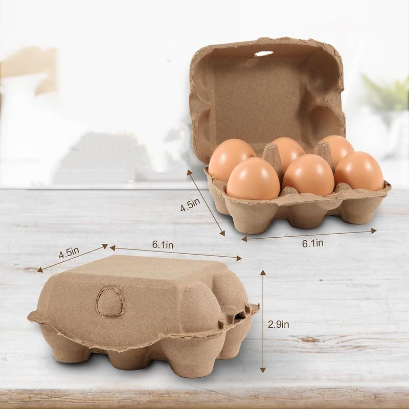 6 Realistic Fake Eggs Prank Toys, Wooden Egg Joke Gifts, Kitchen Funny Prop, Guess Which One Game, April Fools' Day Props