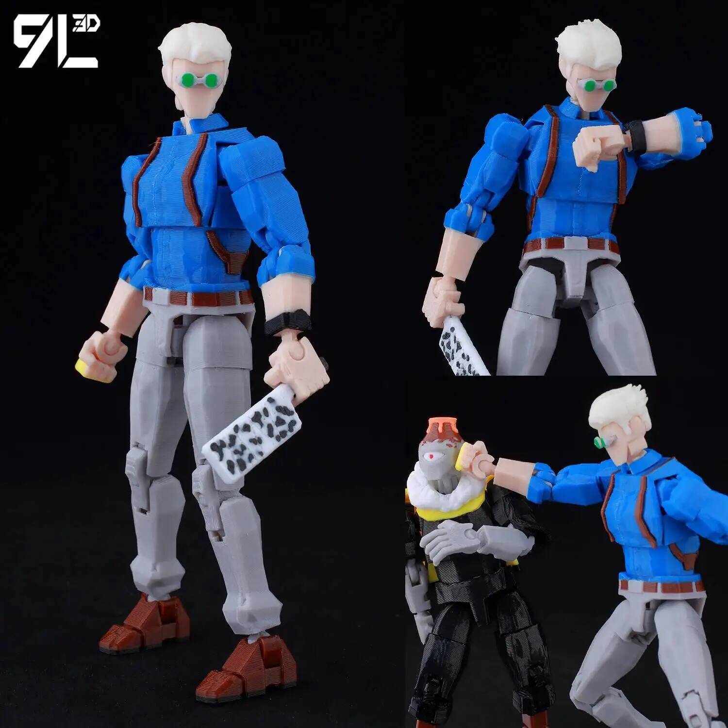 9L3D Lucky13 Gojo Sukuna Jujutsu Fushiguro Toji Gojo Satoru Action Figure Dummy13 T13 Multi-Jointed Collectible Toys Titan13 9L3D Lucky13 Gojo Sukuna Jujutsu Fushiguro Toji Gojo Satoru Action Figure Dummy13 T13 Multi-Jointed Collectible Toys Titan13