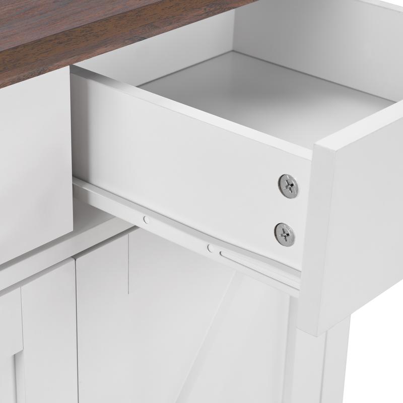 【TikTokShopBlackFriday】【Clearance】Storage Cabinet with Doors, Modern Buffet Sideboard with Adjustable Shelf, Wood Grain Accent Cabinet for Living Room, Kitchen, Dining Room, Entryway