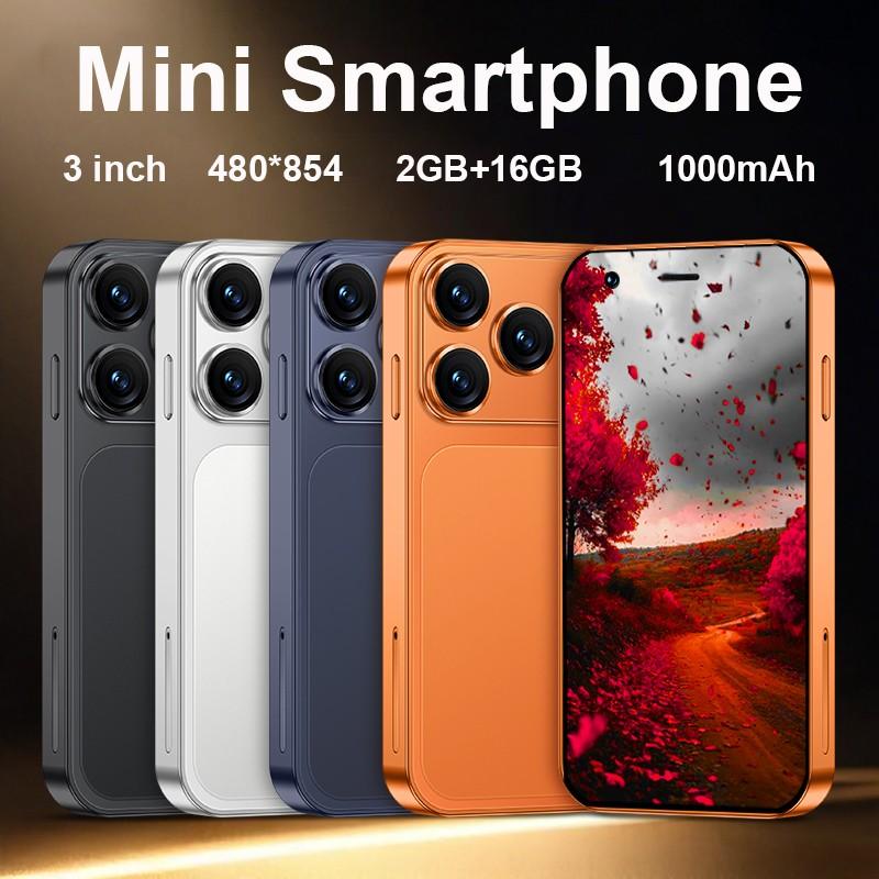 3-inch Android Mini Portable Smartphone, 2GB+16GB, 64GB TF Expand