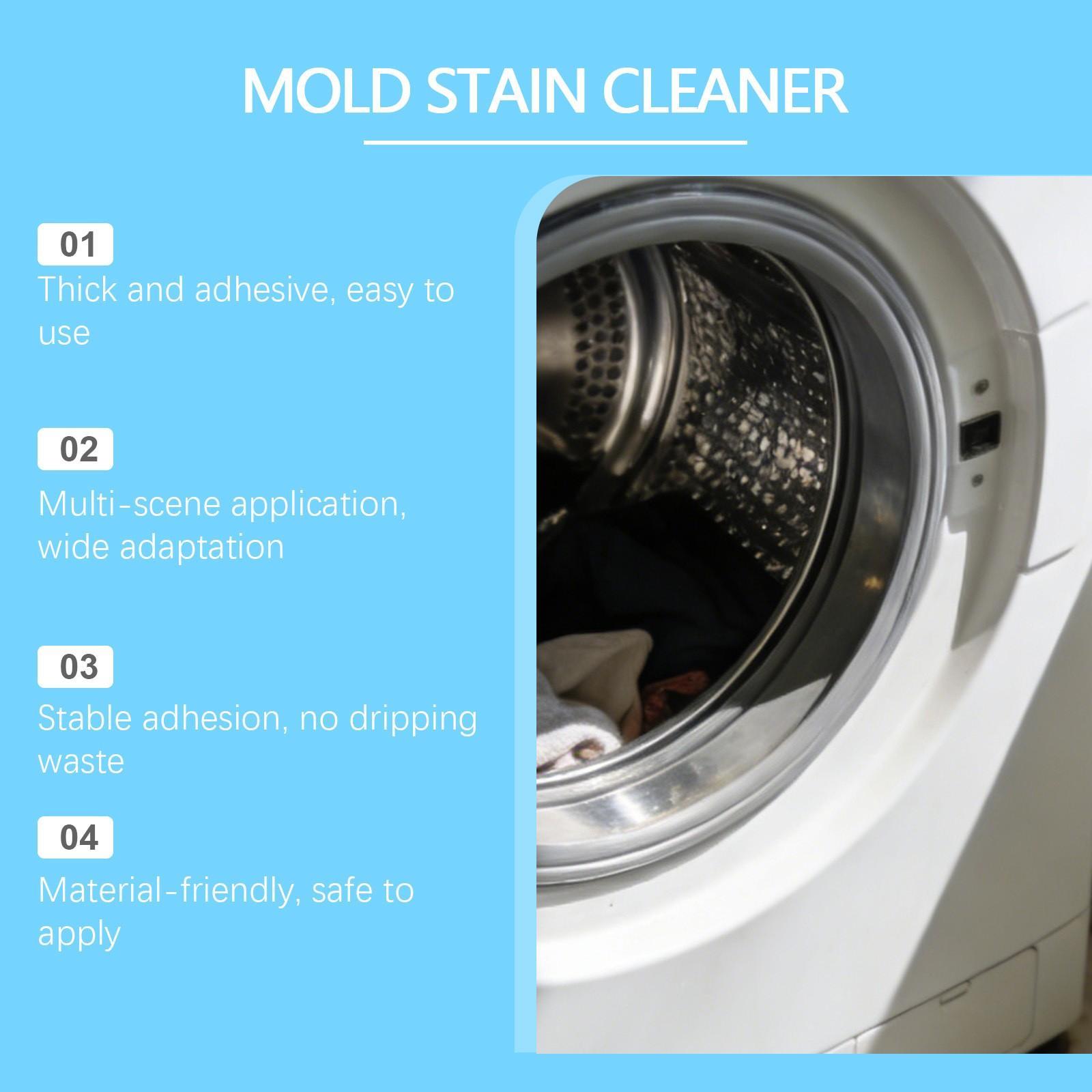 Jakehoe Mold Remover Gel for Bathroom Tiles, Washing Machine Seals, Home Gaps, Effective Cleaning Gel, Easy to Use, Long-Lasting Results