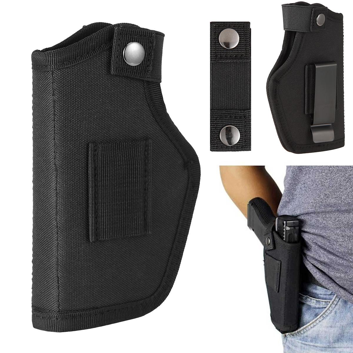 Universal Tactical Concealed Gun Holster Left/Right Hand Fit IWB OWB Carry Perfect for Daily/Tactical Use