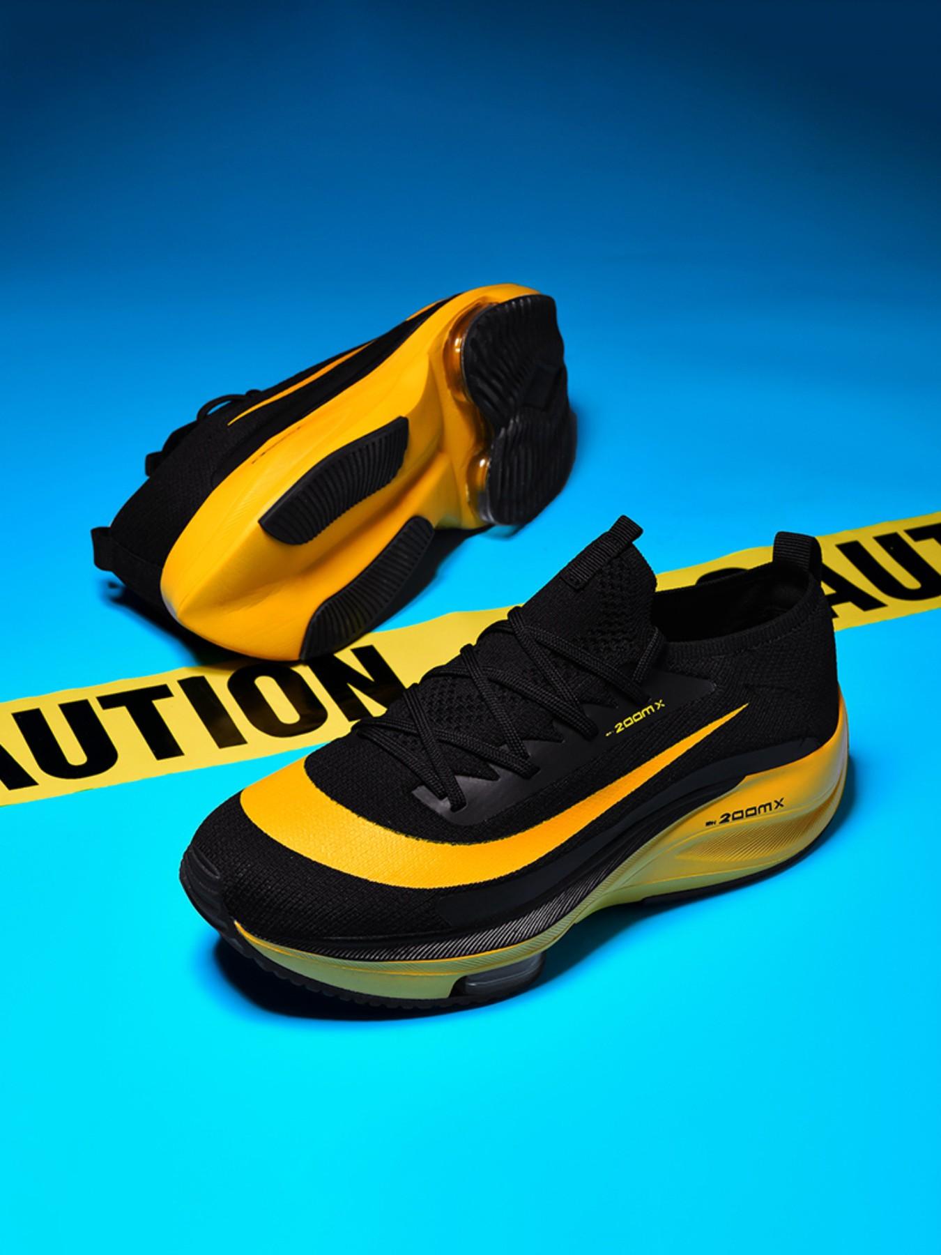 Dxsole Men's Sporty Outdoor Lightweight Running Shoes, Breathable Textile Upper Anti-Slip Wear-Resistant Sole Ultra-Light Cushioned Sneakers for All Seasons Dxsole Men's Sporty Outdoor Lightweight Running Shoes, Breathable Textile Upper Anti-Slip Wear-Resistant Sole Ultra-Light Cushioned Sneakers for All Seasons