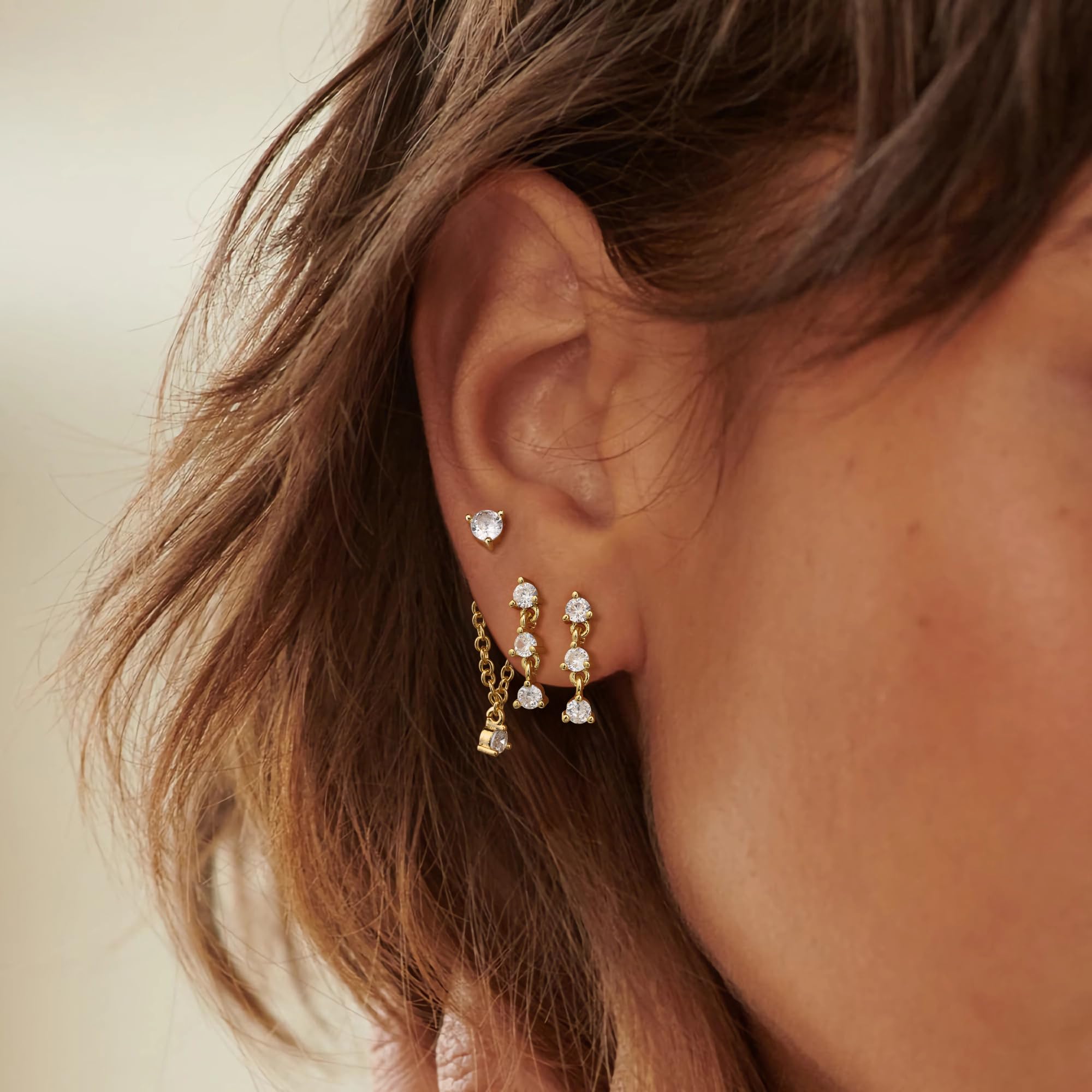 Earrings for Women Trendy Hypoallergenic Cartilage Dangle Dainty Hoop Earrings Sets for Women Stud Earring Sets for Multiple Piercing Jewelry Gifts for Her Valentine's Day Gift Earrings for Women Trendy Hypoallergenic Cartilage Dangle Dainty Hoop Earrings Sets for Women Stud Earring Sets for Multiple Piercing Jewelry Gifts for Her Valentine's Day Gift